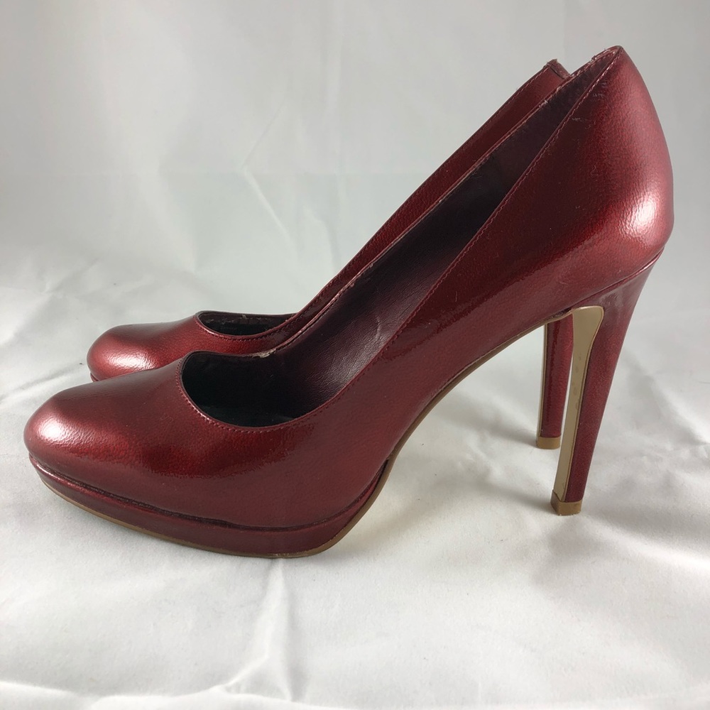 BCBG Red Patent Leather Heels